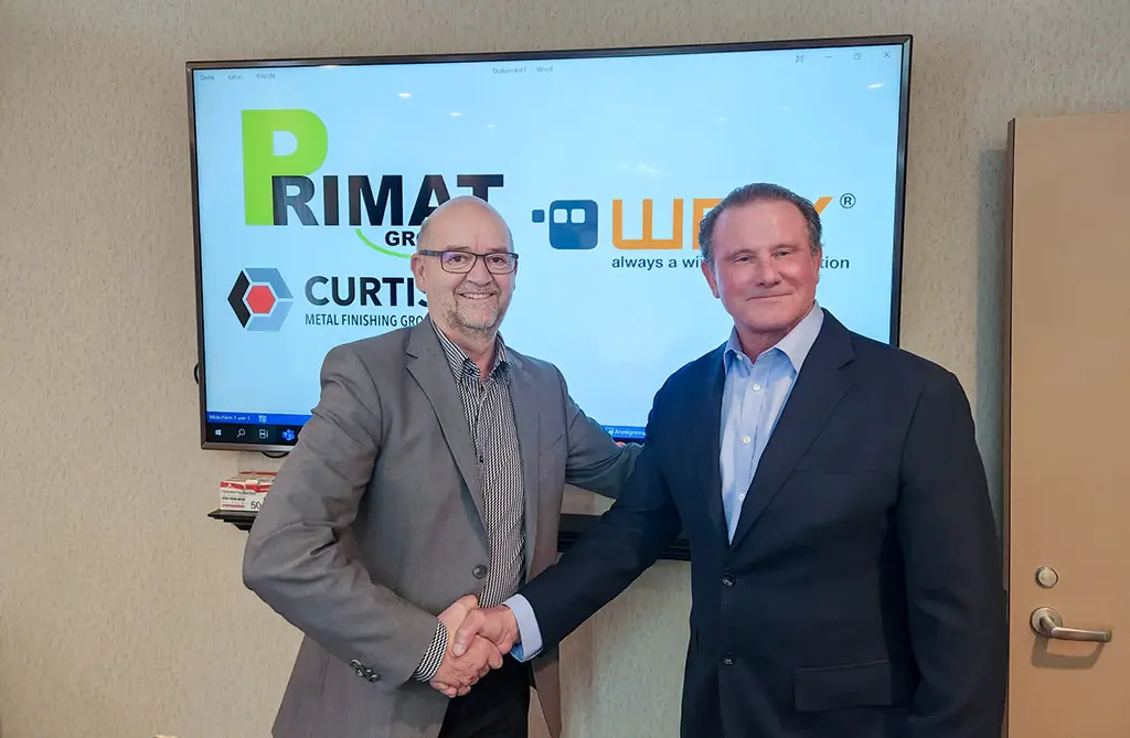 Oberflächenbehandlung für Primat-Curtis